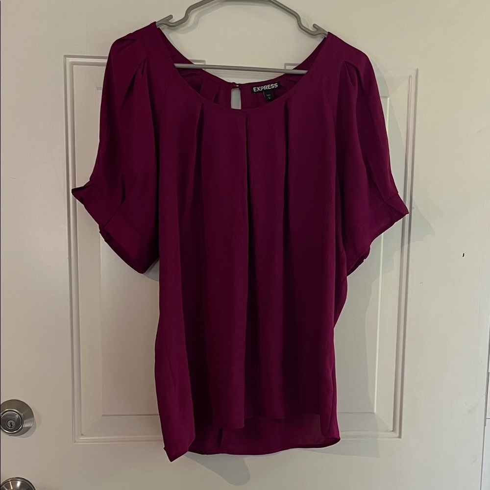 Express Women's Magenta Blouse